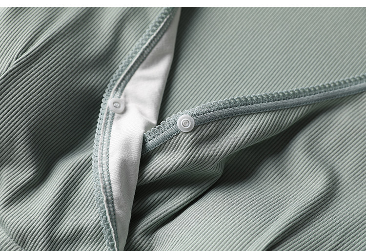 모유 수유 잠옷 여름 얇은 산후 수유 출산 복장 잠옷 복장 모달 수유 복장 여름 외부 착용 가능