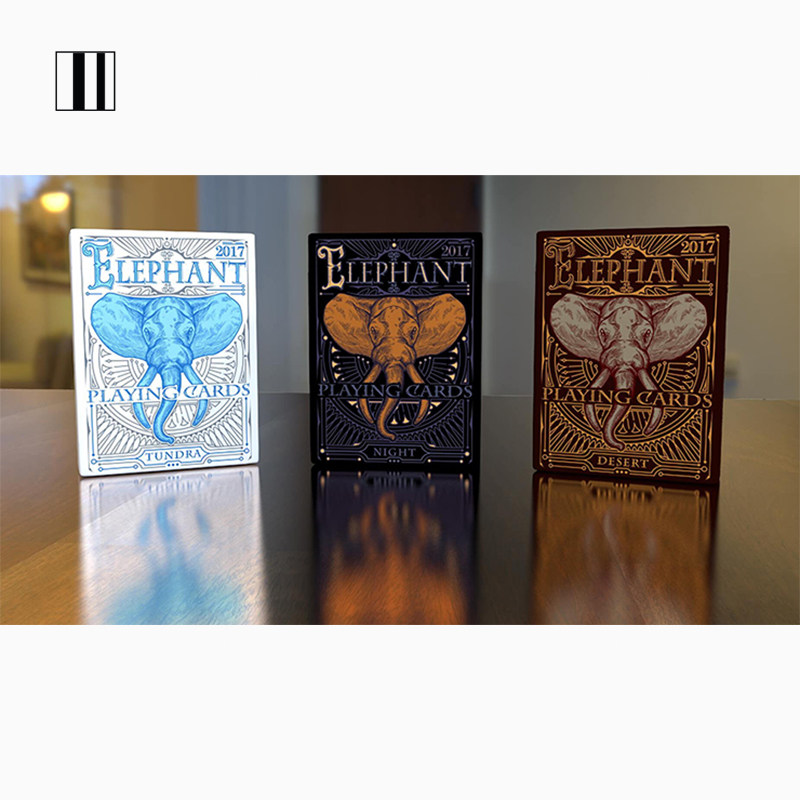 培根扑克牌 elephant 大象 纪念动物花切收藏纸牌