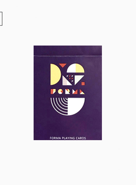 培根扑克 TCC Forma 大疆御用设计师设计 扑克牌