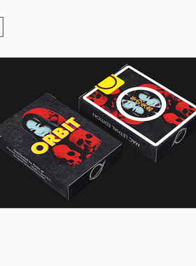 培根扑克牌 轨道 Orbit X Mac Lethal 联名 进口花切魔术收藏纸牌