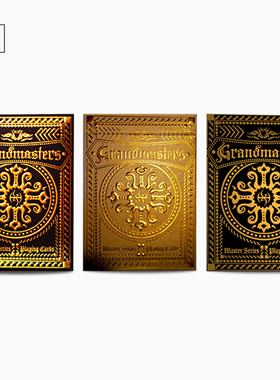 培根扑克牌 Grandmasters Casino 大师赌场 Devo 魔术花切收藏牌