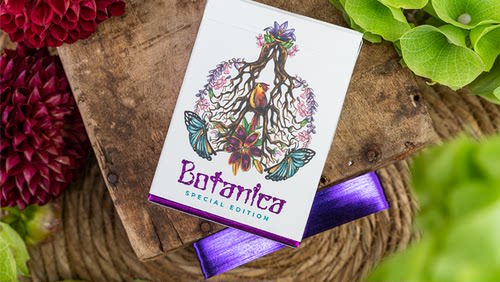 培根扑克牌 Botanica 植物系列 烫金奢华 收藏唯美花切魔术纸牌