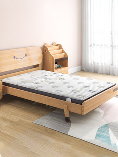 金海马儿童床垫棕色坐垫3E椰子棕1.35m天然乳胶床垫定制硬坐垫乐