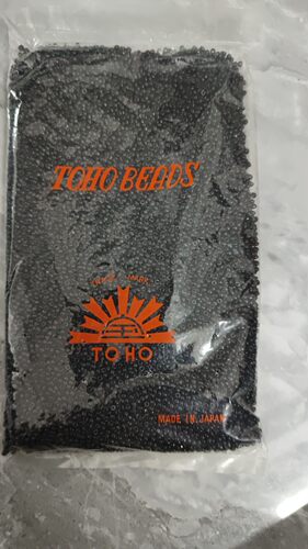 日本TOHO东宝3mm8/0陶瓷黑色米珠手工diy手链项链串珠服装礼服