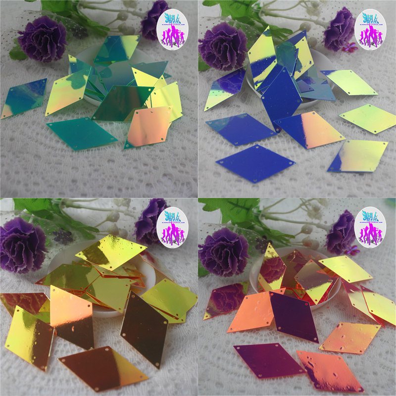 手缝菱形珠片亮片手工DIY服装辅料舞蹈婚纱婚庆窗帘一包10克约45