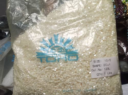 进口东宝  123L  卡二六角 DIY服饰串珠手工刺绣饰品服装辅料
