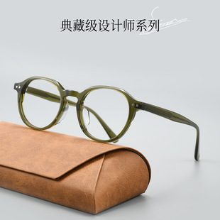 百世芬秋冬超轻板材复古眼镜框GGF6004近视眼镜丹阳眼镜工厂