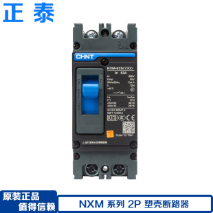 2P塑壳断路器2P 正泰NXM 2300 125S 32A63A100A125总空气开关 63S