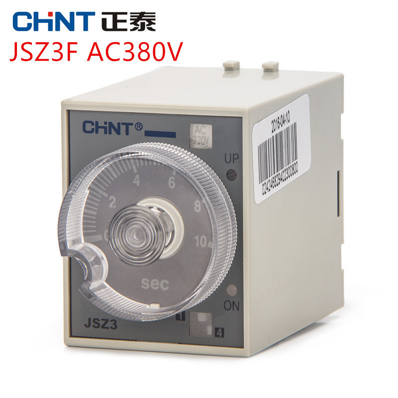 正泰JSZ3F 10S 断电延时开关 60S(ST3P) 延迟继电器 AC380V
