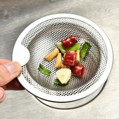 厨房水槽过滤网老式 洗菜盆不锈钢过滤器浴室脸盆拖布池毛发过滤网