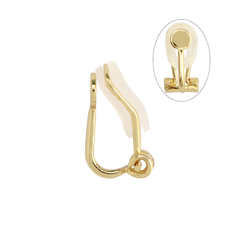 无耳洞diy手工无痛耳夹饰品配件