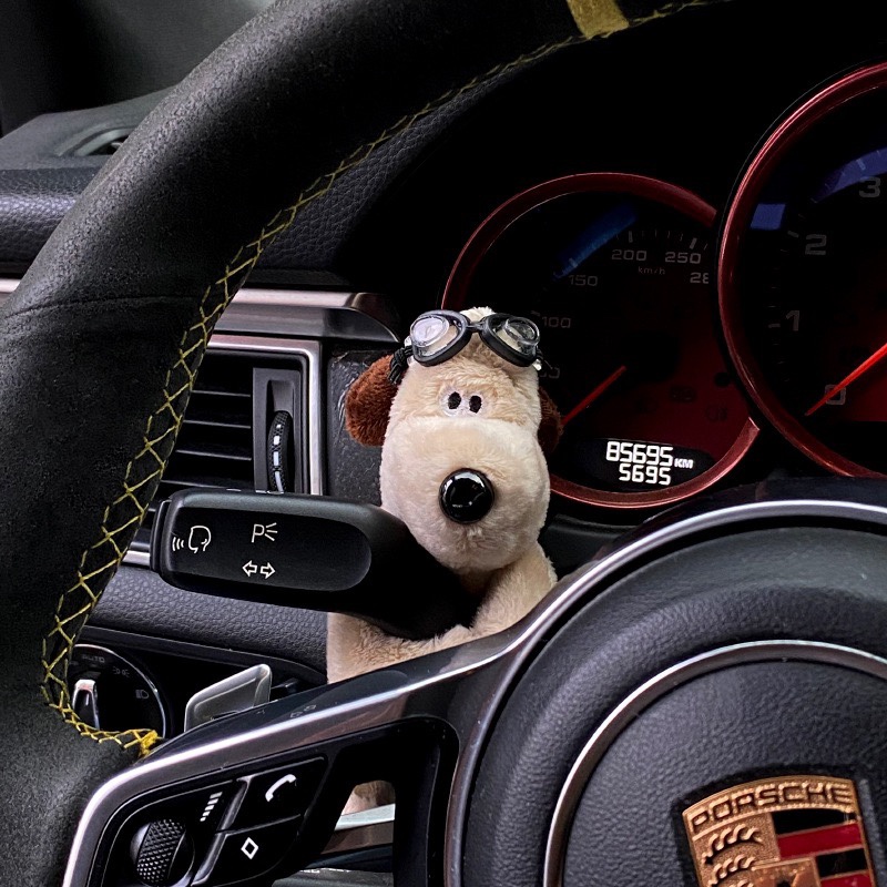 汽车怀挡修改汽车装饰可爱小狗