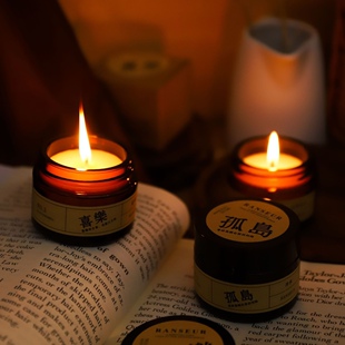 迷你植物香薰蜡烛伴手礼情绪良药卧室卫生间香氛香薰安神蜡烛礼物