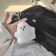 白色小幽灵创意玩偶可爱少女心包挂件公仔毛绒钥匙扣情侣朋友礼物