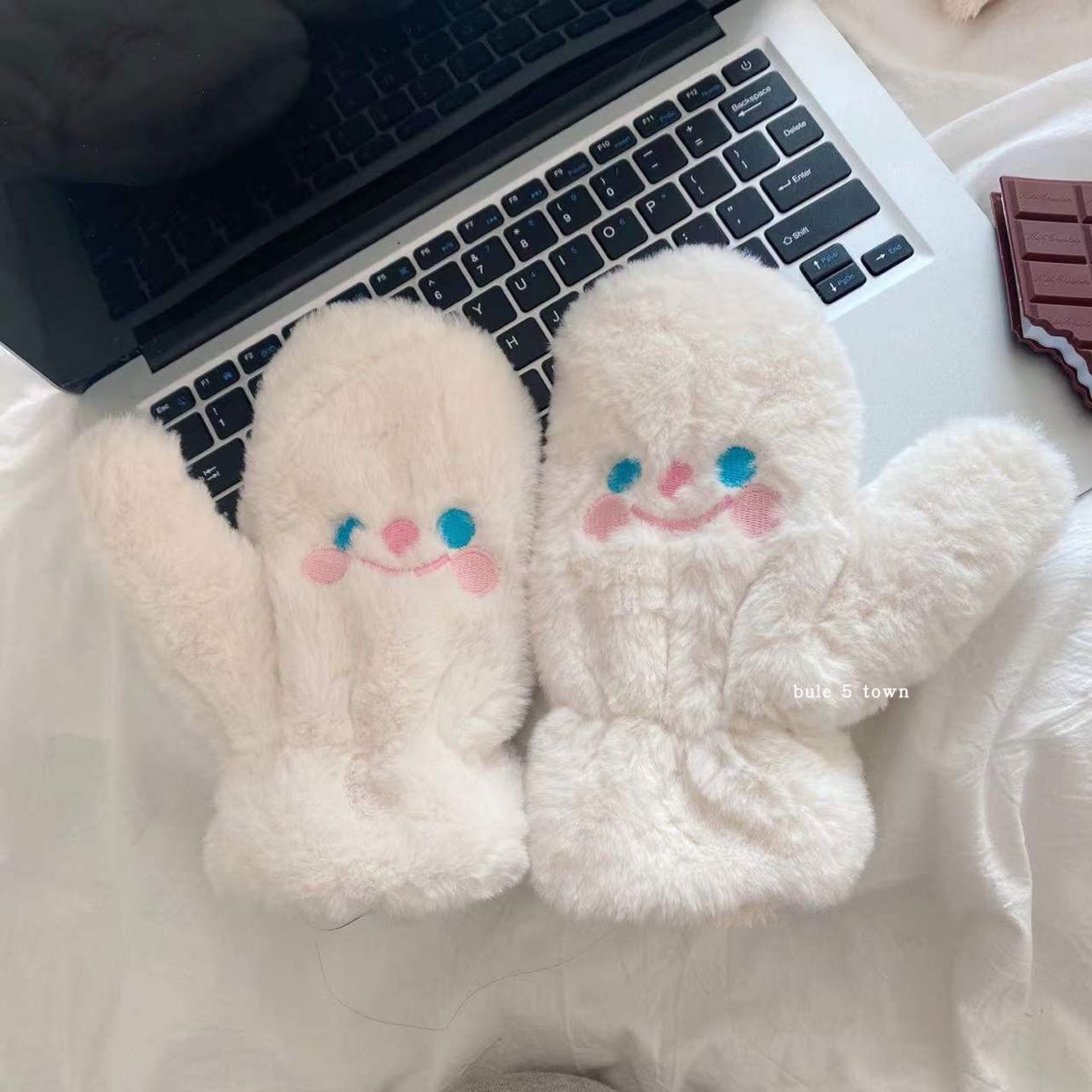 韩国ins史努比毛绒手套查理小狗可爱保暖温暖冬季礼物加厚手套