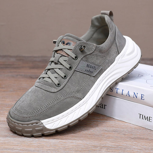 2025春季新款老北京布鞋男单鞋帆布鞋透气运动鞋防滑百搭休闲男鞋