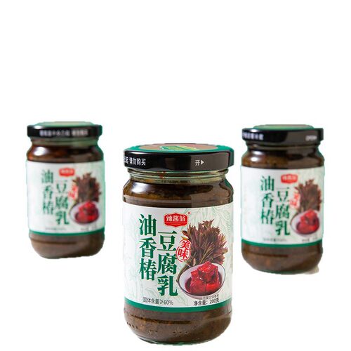 油香葱豆腐乳酱凉拌炒菜不腻