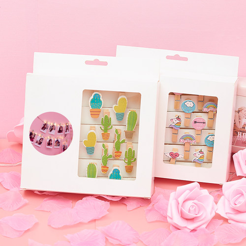 网格少女风宿舍寝室悬挂照片夹