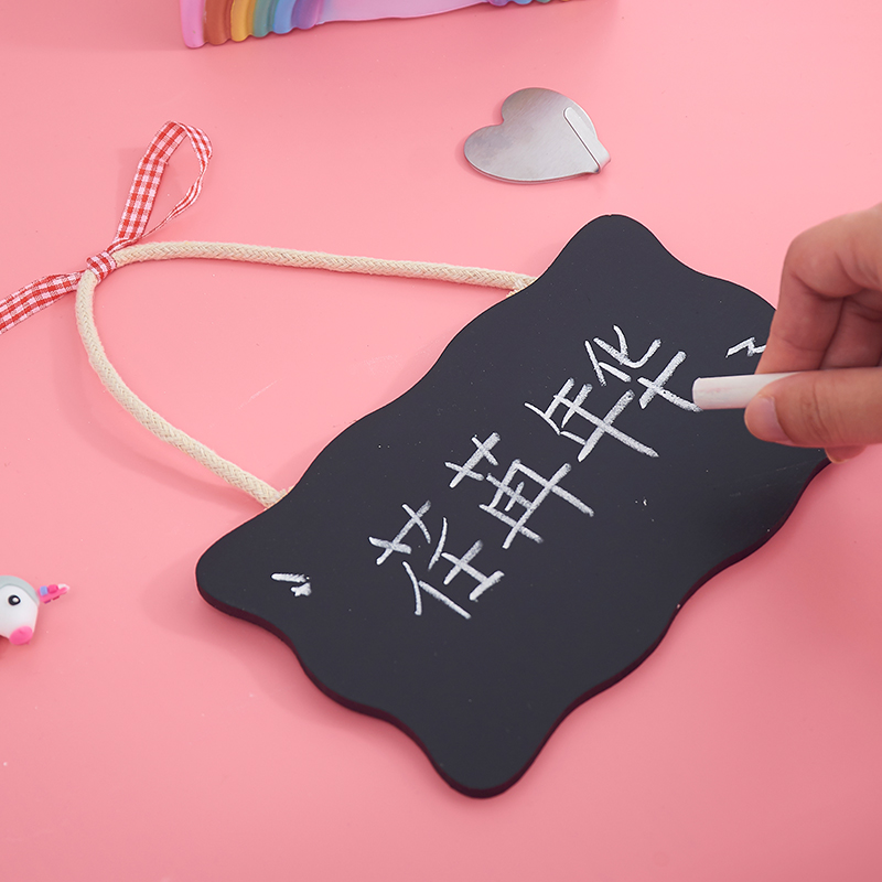 小黑板挂式留门口言板