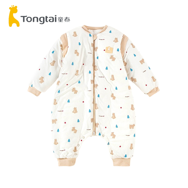 童泰纯棉冬季加厚睡袋