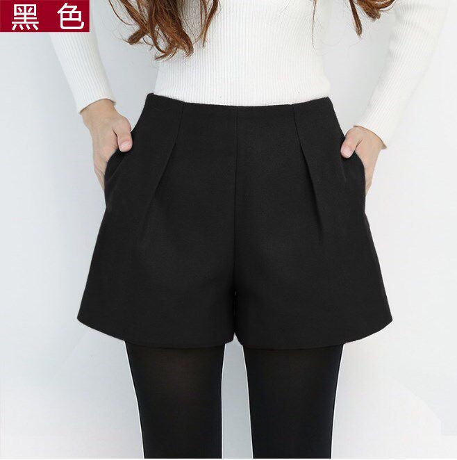 ✅ 2018 new pattern winter Korean Edition Versatile winter Exorcism Paige Fur shorts Culotte Autumn and winter Pantsin the Women's clothing/Boutique , Pants , Casual pants  category - from Buy2taobao.com to provide professional Taobao agent buy service