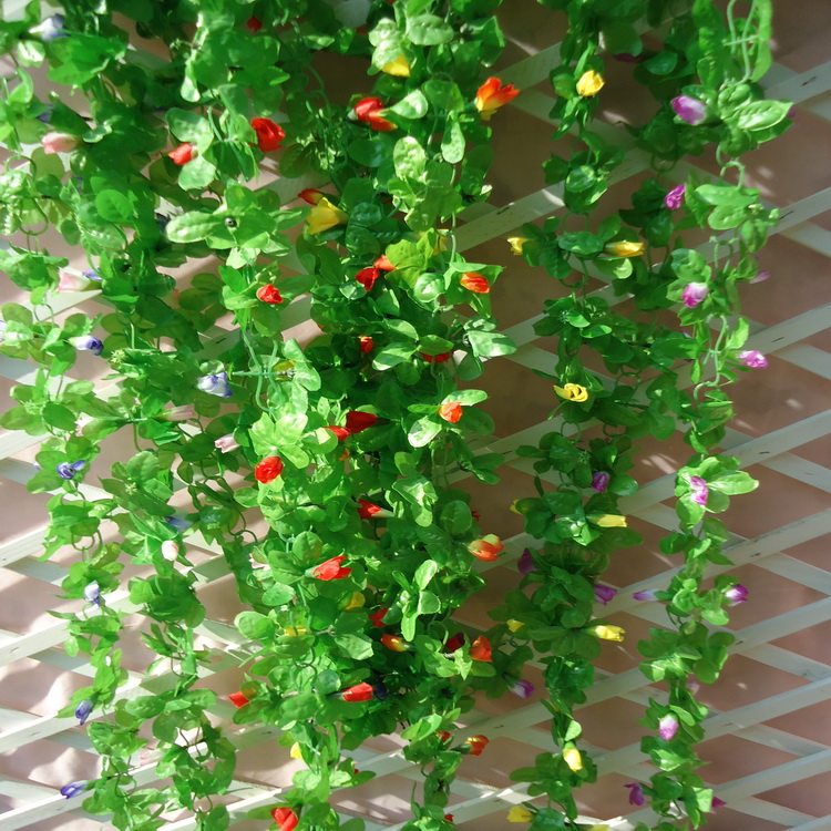 仿真玉兰串郁金香花藤条装饰蔓藤花挂串假花园艺花卉草绿植物吊顶,鲜花速递/花卉仿真/绿植园艺,仿真绿植,淘宝优惠券,粉丝福利购,淘宝优惠卷