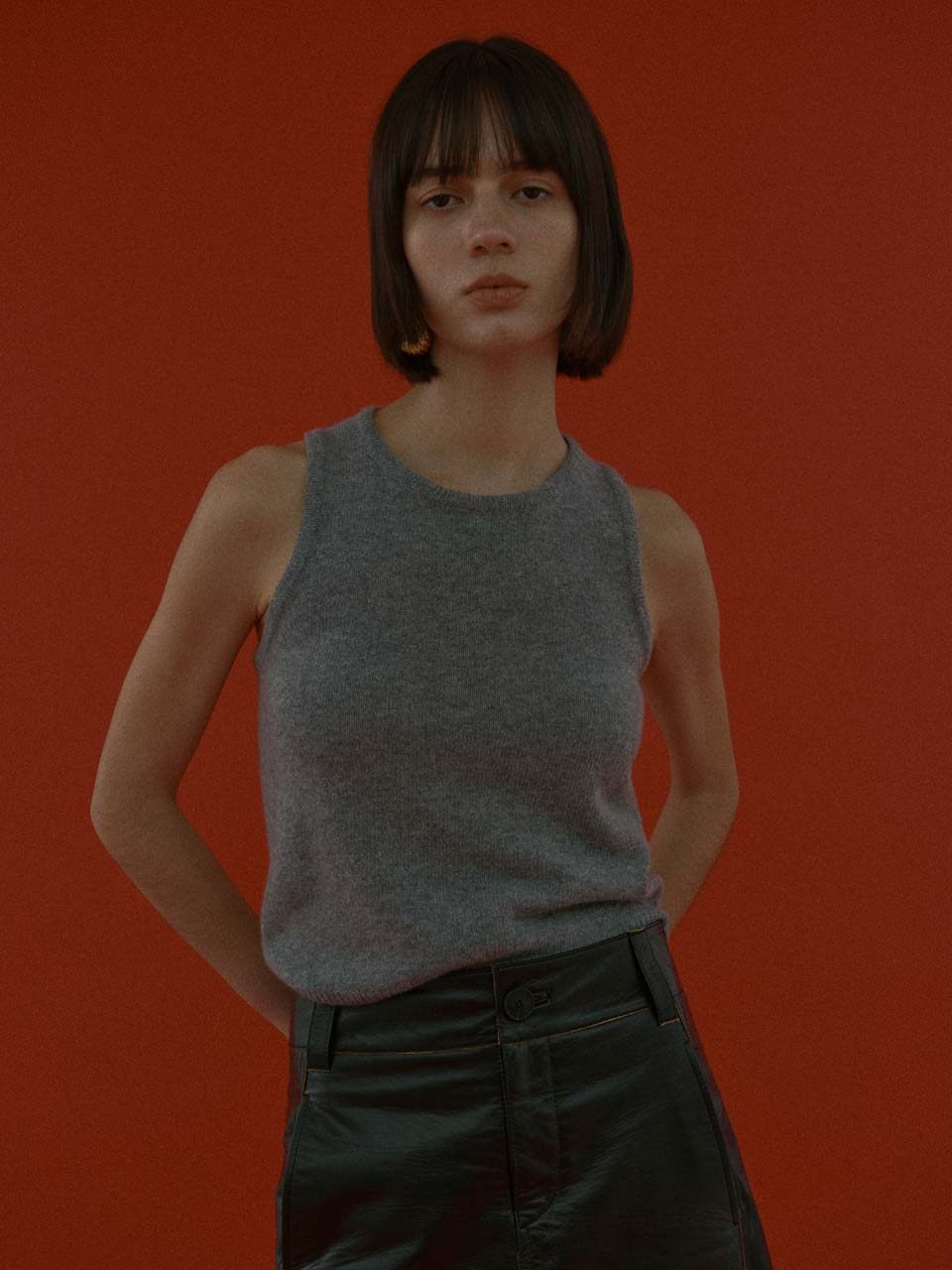 春夏背心纯色打底内搭百搭女