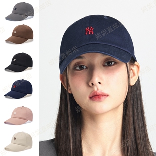 Ni妮韩国直邮 帽子鸭舌帽棒球帽女男同款遮阳帽潮牌3ACPB045N