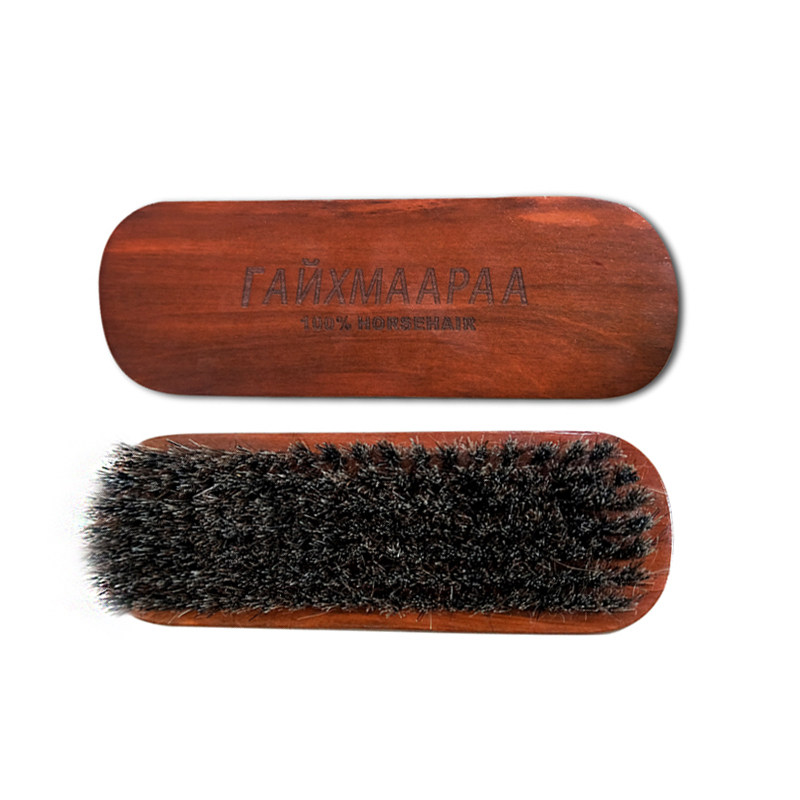 包邮擦鞋油刷马鬃刷上油刷皮具护理抛光上光去污马毛鞋刷子软毛