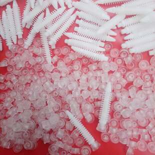 亚克力螺母 预埋螺母迷你字安装 广告标牌发光字支腿配件免攻迷你