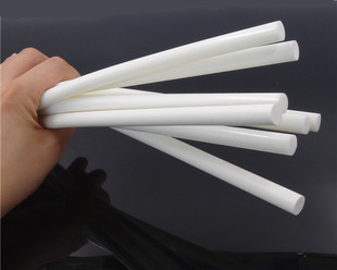 乳白色耐高温热熔胶条11mm环保胶棒灯带粘结胶迷你字专用胶
