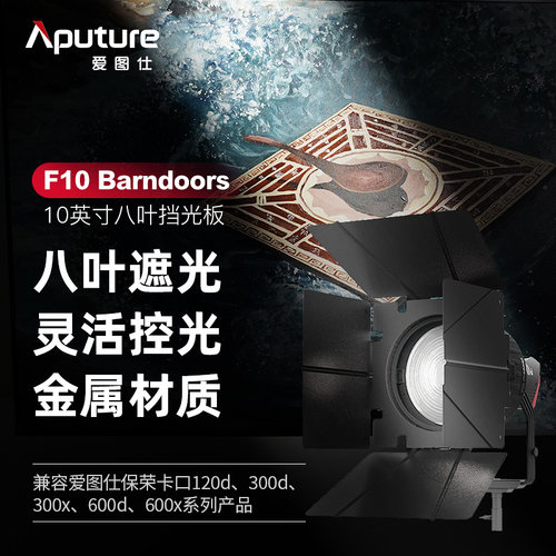 F10Barndoors八页挡光板