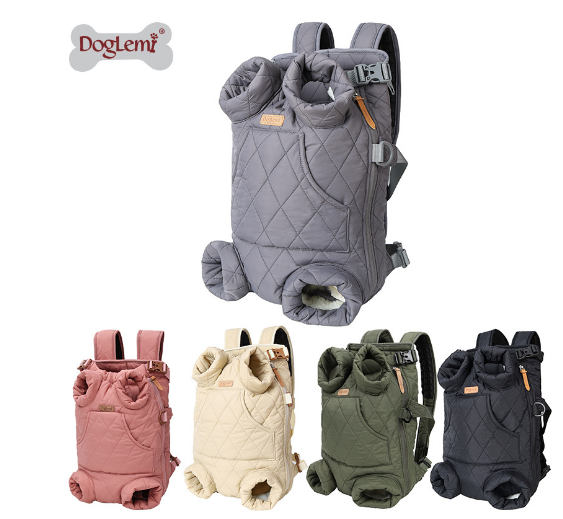 双肩包羊绒保暖胸前宠物猫包