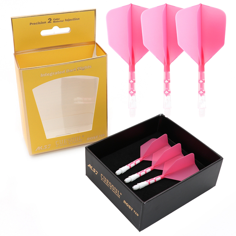 CUESOUL双色尾翼镖翼定型大方翼