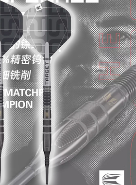 TARGET探极ASP内森.阿斯皮诺尔ECHO黑色喷砂软镖硬镖专业比赛飞镖