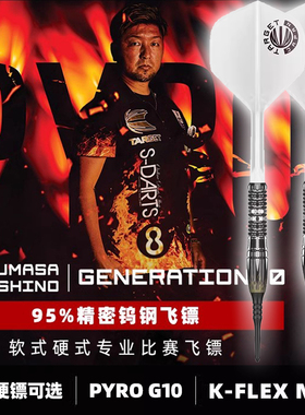TARGET探极HOSHINO星野光正10代PYRO软式硬式95%专业选手钨钢飞镖