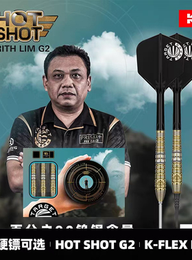 TARGET探极HARITH LIM新加坡镖手G2软硬19/23克90钨钢比赛飞镖