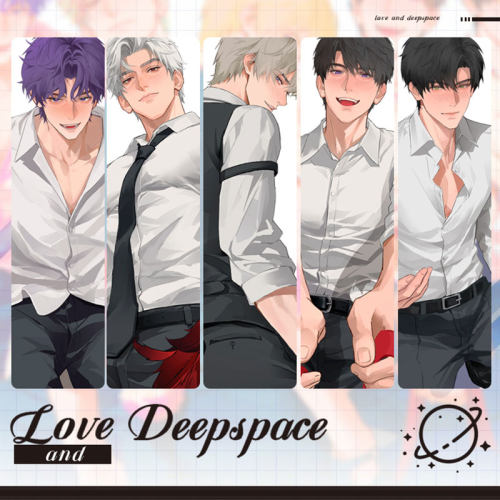 恋与深空同人周边透卡明信片