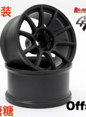 ART5110FB RC-ART SSR GTX01 RC仿真漂移轮毂 亚光黑 10mm