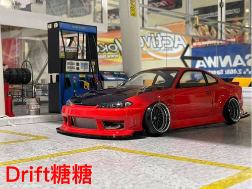 AD-HB5 Addiction Nissan S15中村直树2020 1/10 RC漂移车壳透明