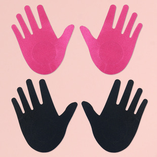 可爱性感胸贴乳贴一次性透气防走光游泳夜店手掌柔软透气替代文胸