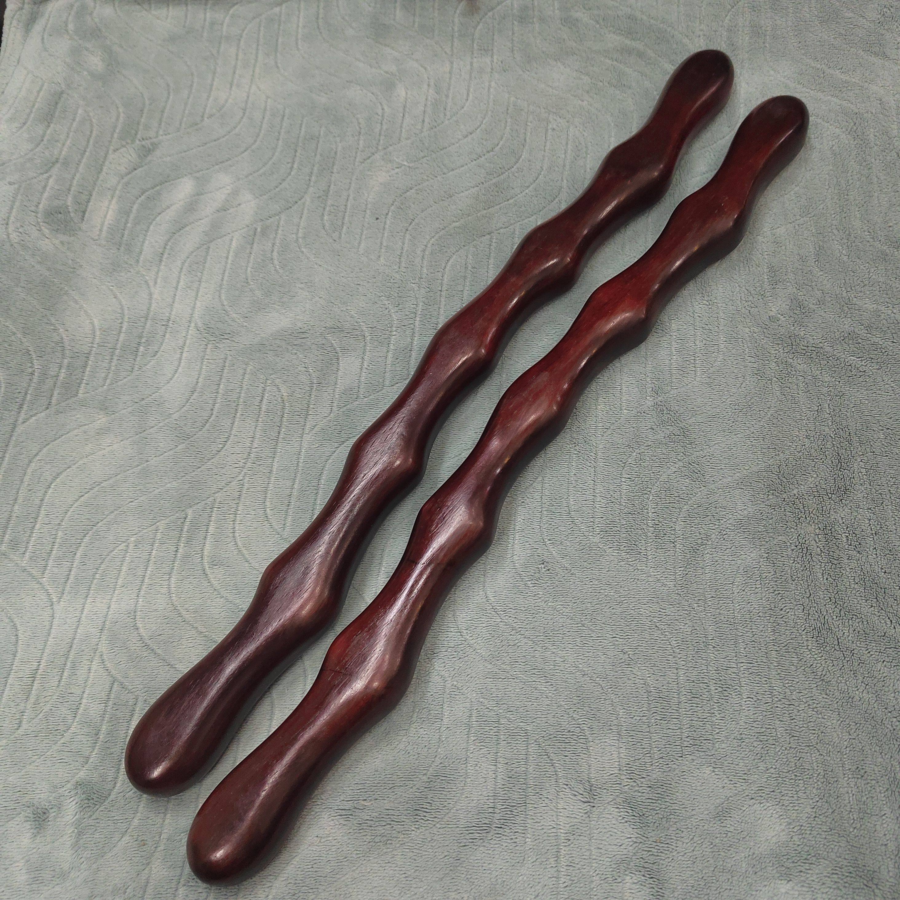 新款紫檀木棒擀筋棒经络拍打棒实木按摩棒点穴疏通家用全身刮痧棒