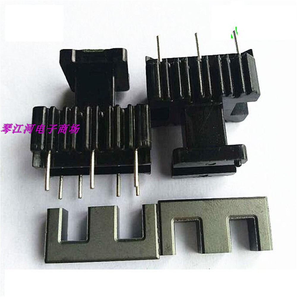 EE22变压器骨架磁芯5+5加高挡板