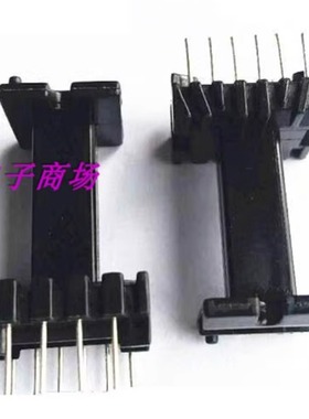 EEL19变压器骨架磁芯立式4+6针 EE19加长磁芯骨架