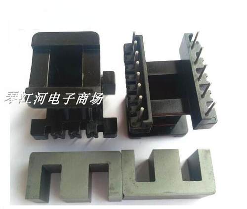 EF25变压器骨架磁芯加宽立式5+8