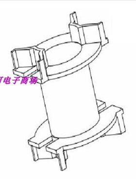 PQ3230骨架无针 电源变压器磁芯磁芯骨架电源磁芯骨架