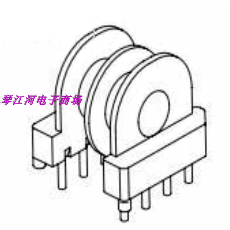 ep10双槽骨架磁芯变压器