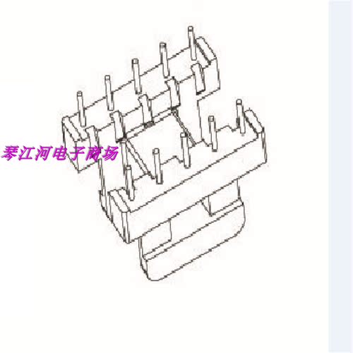 ee25变压器磁芯磁芯电木骨架