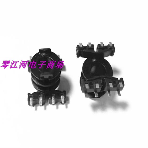 高频变压器RM6磁芯骨架双槽立式