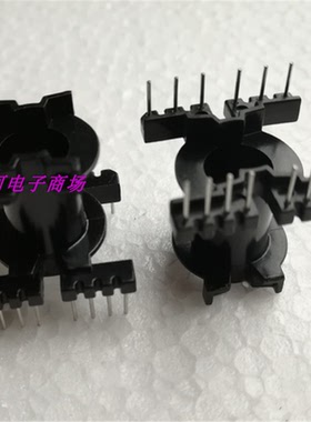 PQ3230  03203电源变压器磁芯磁芯骨架立式6+6